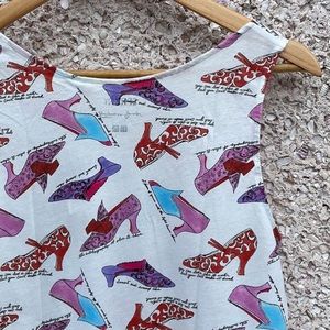 Andy Warhol Shoe Print Dress by SPRZ NY (NWT)